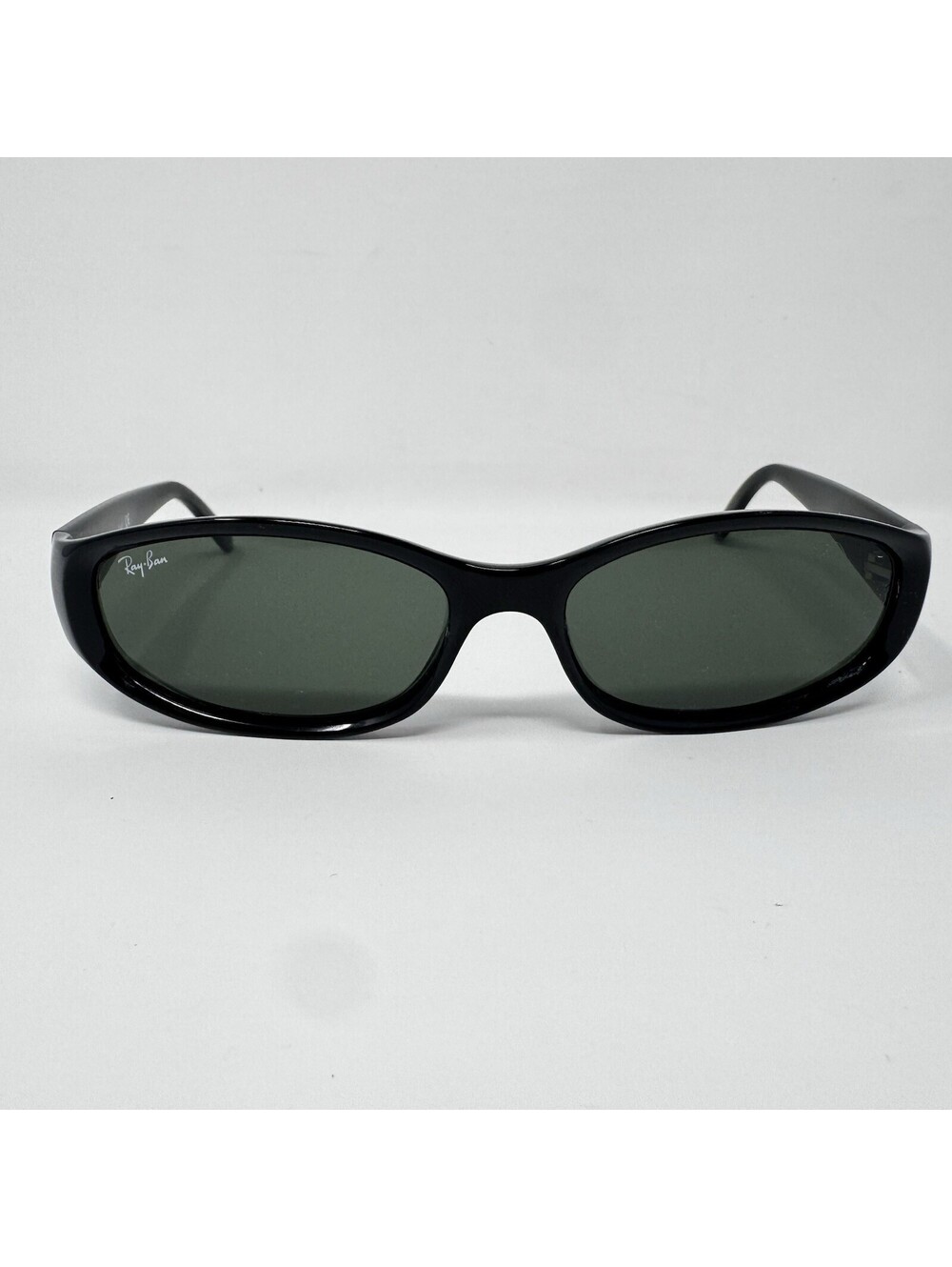 Ray-Ban RB4043 601 Sunglasses Black Green Lenses Made in Italy